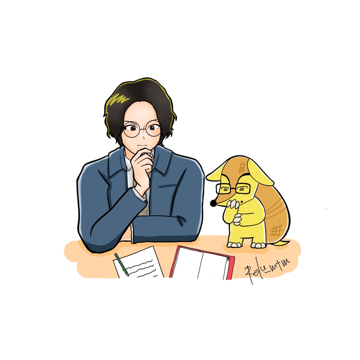 Relu_mtm's tweet photo. 一緒に勉強📚 https://t.co/s9totefCAG