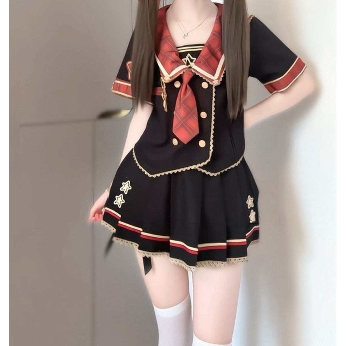 アイドル衣装 セーラー ハンドメイド アイテムの詳細はこちらです❣ きらめきスターチェックアイドル