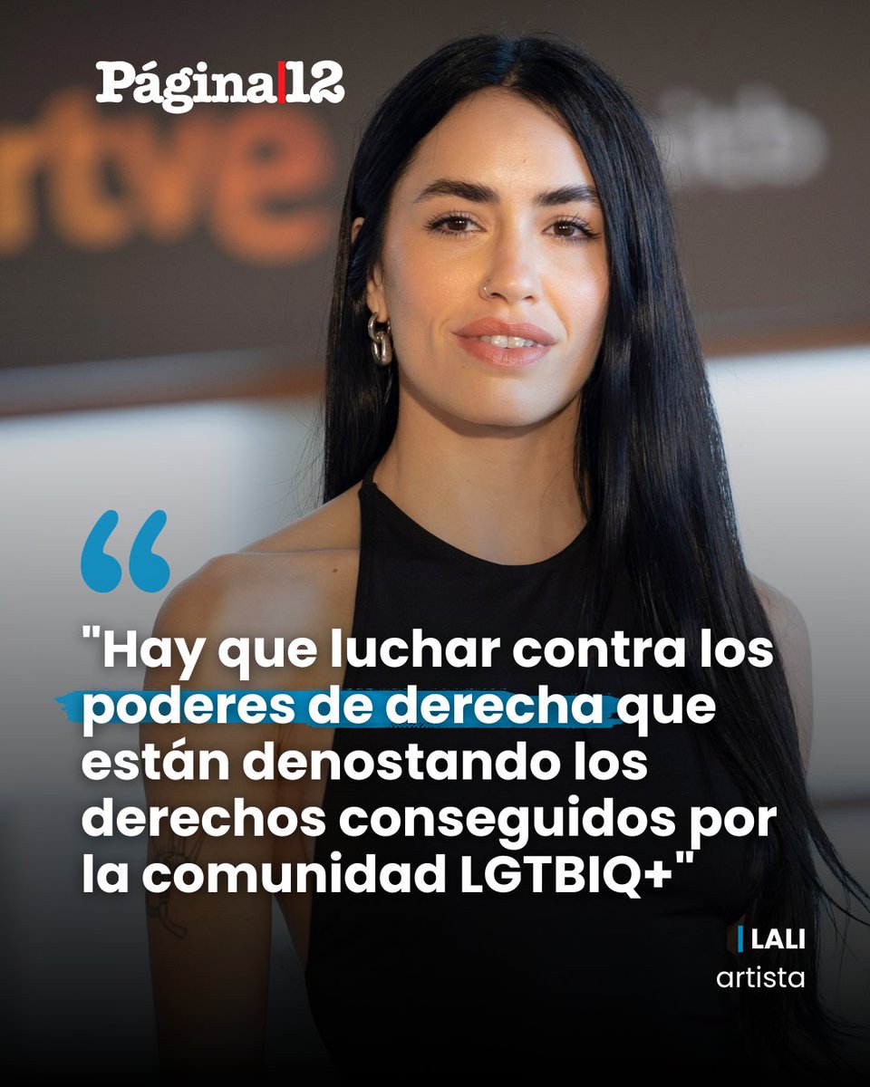 pagina12's tweet photo. Lali anunció que una parte curada por ella del Archivo de la Memoria Trans Argentina será mostrada en Madrid durante la Semana del Orgullo, del 3 al 6 de julio. Además, hará un show el sábado 4 en Plaza de España. https://t.co/ozFUtuHFZg