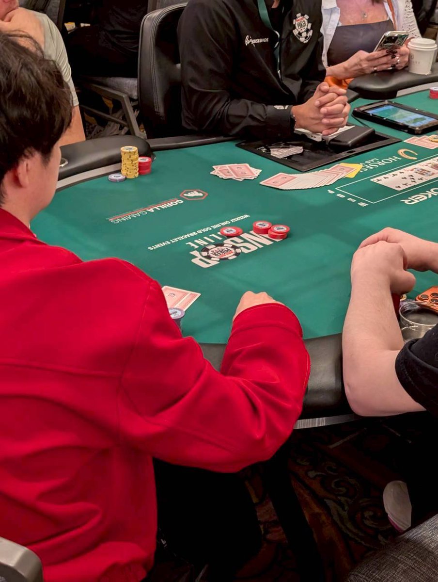 sankakun4's tweet photo. WSOP初出場初インマネ❗️
実績解除だ🔓 https://t.co/fdFlYx7bUF