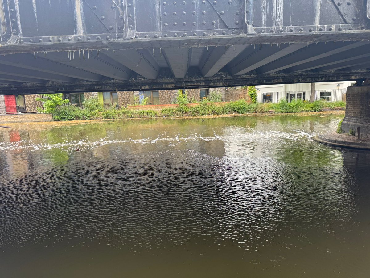 FlowthroughIss's tweet photo. Recently, the team headed back to the dock adjacent to Innocent smoothie HQ, to service the bubble barrier and water aeration system that we installed at the end of last year. 

Pleased to report that all went ahead smoothly and the water way remains protected! 

#aeration https://t.co/1n0xjKaDfY