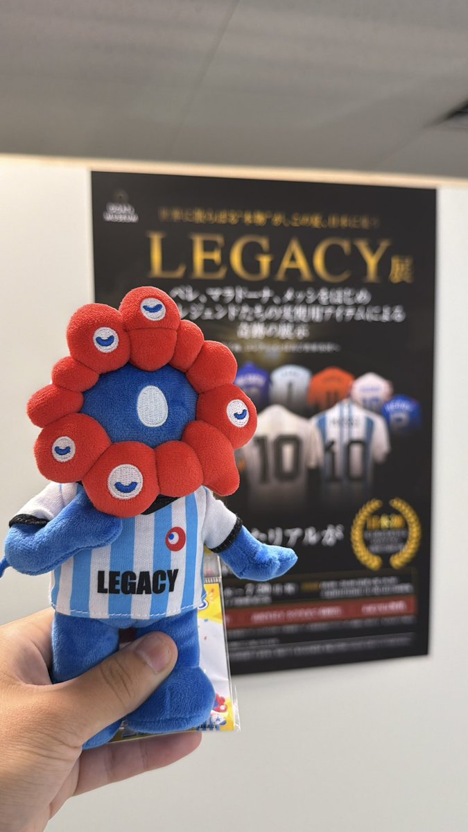 ワールドカップのあのユニフォームが展示⚽️／ 本日7/2(木)〜始まった