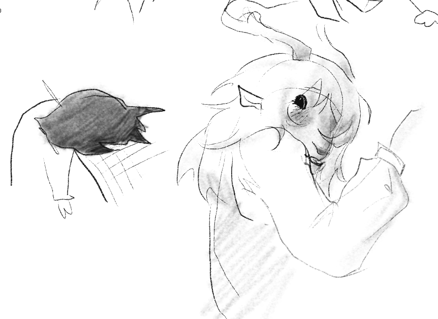makrmukro's tweet photo. the duality of noelle holiday 
#DELTARUNE https://t.co/Ff6E0ujohZ