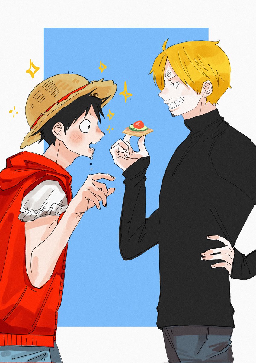 mugi_hanssi's tweet photo. O🏴‍☠️E PI🏴‍☠️CE
#ひらいて赤ブー
ル👒ィ×サ🕒ジ
#王とコックの夢みるサンシャイン
❤️💙❤️💙❤️💙❤️💙❤️💙 https://t.co/8Hr7GPbt7M