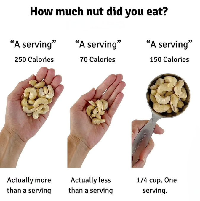 FiveFitness's tweet photo. Portion control is everything when you're looking to get the results you want. Most people don't realise if they're eating too much or too little so hopefully this will help!
#Food #PortionControl #Diet #Nutrition #Fitness #Calories https://t.co/5X9K7HnIP1