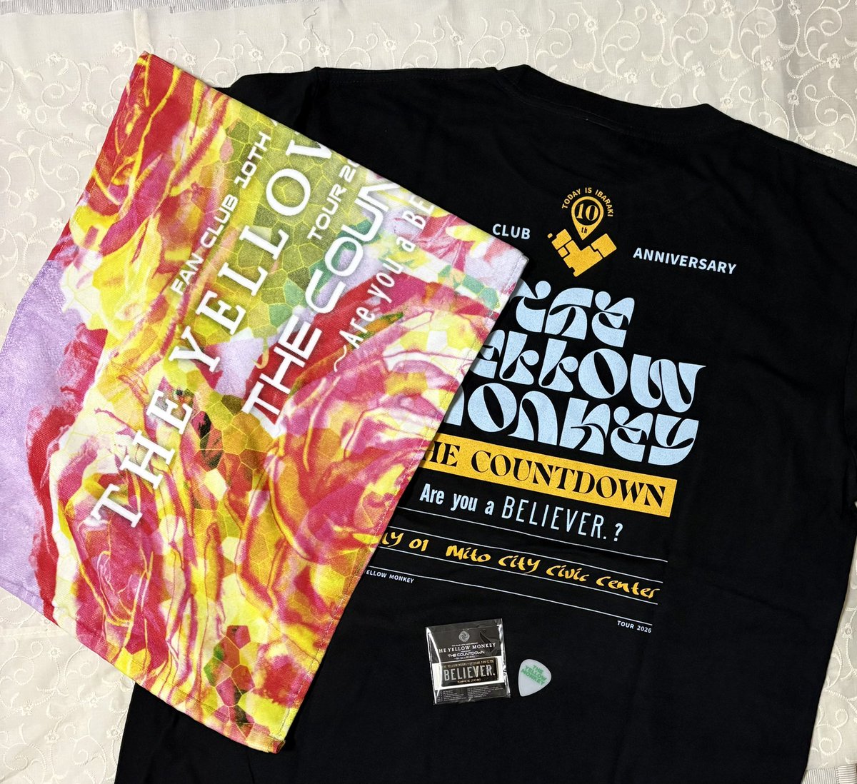 manoji_made's tweet photo. ライブ翌日は休みを取って余韻に浸っていたかったが仕事でした🫠
Tシャツとタオルが増えました😆 https://t.co/vSBvWzo87X