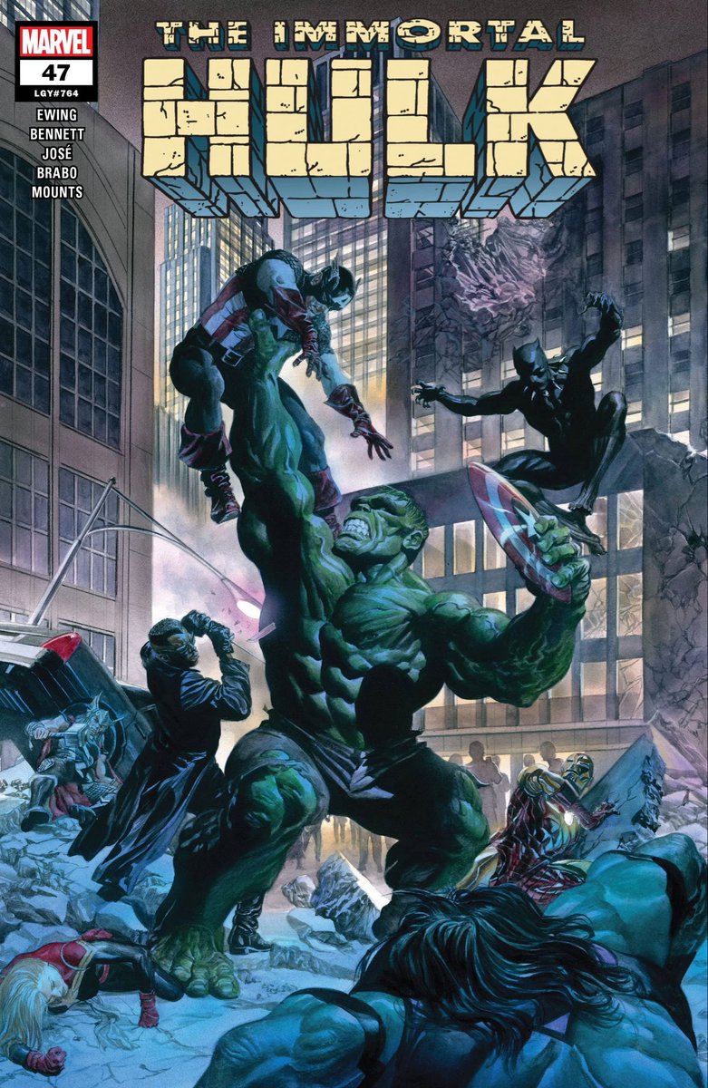 The_JPlan3's tweet photo. Daily Incredible Hulk Cover!: THE IMMORTAL HULK (Volume 1) #47 #HulkSmash #MakeMineMarvel #Hulk https://t.co/dGLYQQh26R