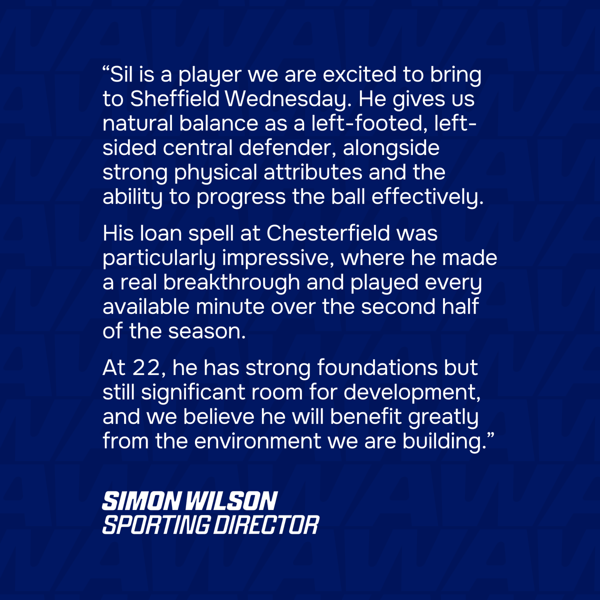 swfc's tweet photo. Strong foundations 👊