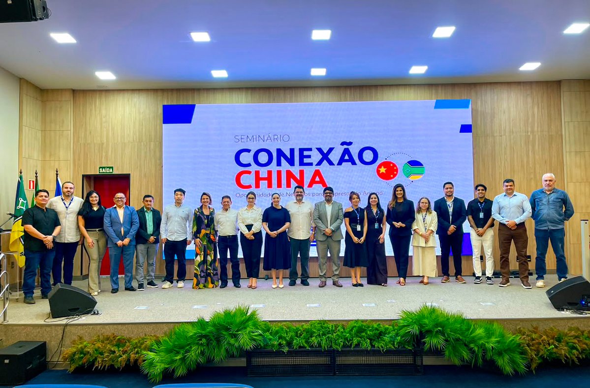 fecomercioap's tweet photo. 🔹 Fecomércio/AP participa de seminário sobre oportunidades de negócios com a China

👉 Leia mais: https://t.co/BzDgZXLJrL https://t.co/HPMXLsIJVO