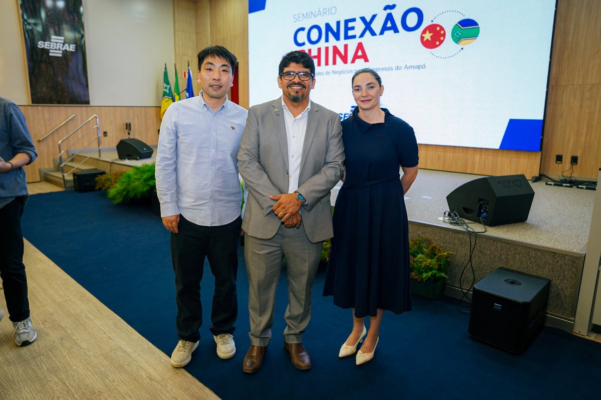 fecomercioap's tweet photo. 🔹 Fecomércio/AP participa de seminário sobre oportunidades de negócios com a China

👉 Leia mais: https://t.co/BzDgZXLJrL https://t.co/HPMXLsIJVO