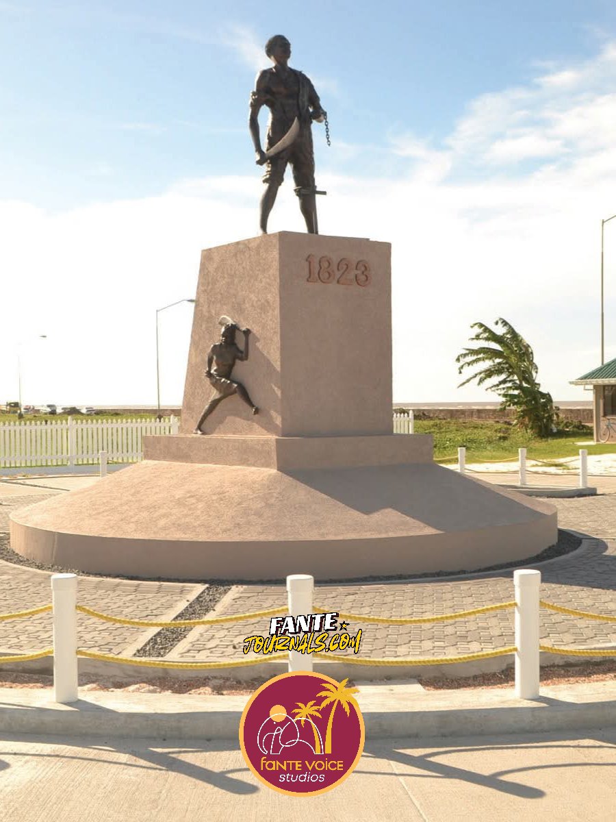 fantevoice's tweet photo. Quamina Gladstone was a Fanti from the Coastal Regions of West Africa who was sold into slavery at a very young age. He and his son were involved in the Demerara rebellion of 1823, one of the largest slavery revolts in the Crown colony of Demerara-Essequibo (now part of 

1/5 https://t.co/u3pMlJQdoN