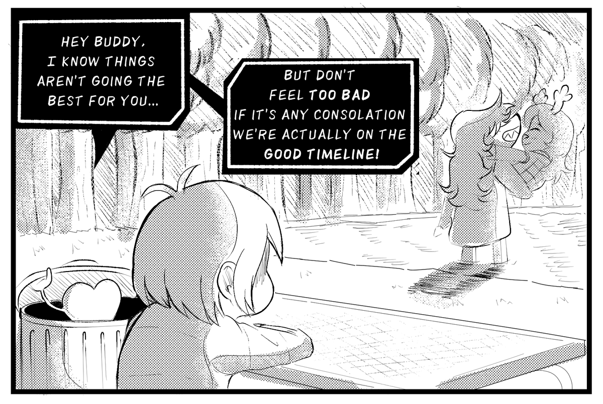 DDDoom_art's tweet photo. It Could Always Be Worse...
#deltarune https://t.co/fuF0ncbFkM
