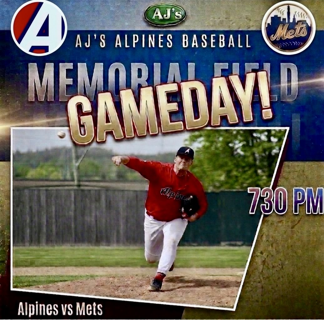 SJAlpines's tweet photo. #gameday @SJAlpines host @MonctonMets tonight at 730 - Memorial Field @CABCBaseball @NBSBL1929 #portcity #alpines #saintjohn https://t.co/FOfNwRlREb