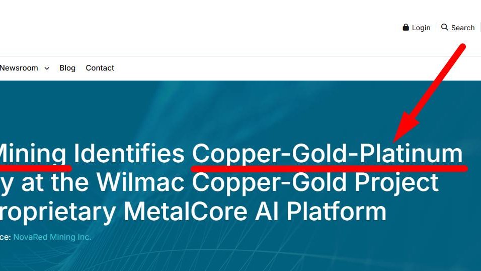 EdwardHarr89586's tweet photo. COPPER-GOLD WAS THE STORY
METALCORE JUST ADDED PLATINUM TO THE CONVERSATION

$NRED’s latest Wilmac update is built around AI-generated data compilation, and the numbers are strong enough to read twice

MetalCore integrated 10 mineral occurrences, ~19 assessment reports from 1968–2025, 38 regional geochemical samples, past production and aeromagnetic data into one prioritized target set

Then it identified a PGE signal across the claims

Whipsaw Creek Placer produced recorded gold from 1887 to 1935: 3,460 grams, or 111.24 troy ounces

Platinum was present

POLARIS 16 is classified as Porphyry Cu±Mo±Au and Alaskan-type Pt±Os±Rh±Ir

Trojan-Condor has the strongest regional magnetic high among the three blocks, up to +456 nT

North Lamont remains a top target with 1,125 ppm Cu in soil

AI exploration is becoming real in the $NRED story

Just sharing my view, not advice

$DSY $WHLR $MSTR
