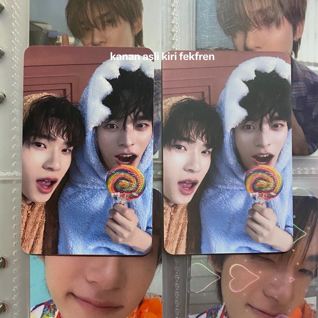 tee2thekid's tweet photo. Pertama dari warnanya ini udh jelas banget hasil scan😭✋🏻 butek bgt jirs :V ++++ (kalo yang asli itu detail banget fotonya ga blur guys, bisa liat detail di permen pip) 

bisa diliat sama yang punya kak helda juga beda bgt ya guys yg kw https://t.co/O4RoKeqeFc