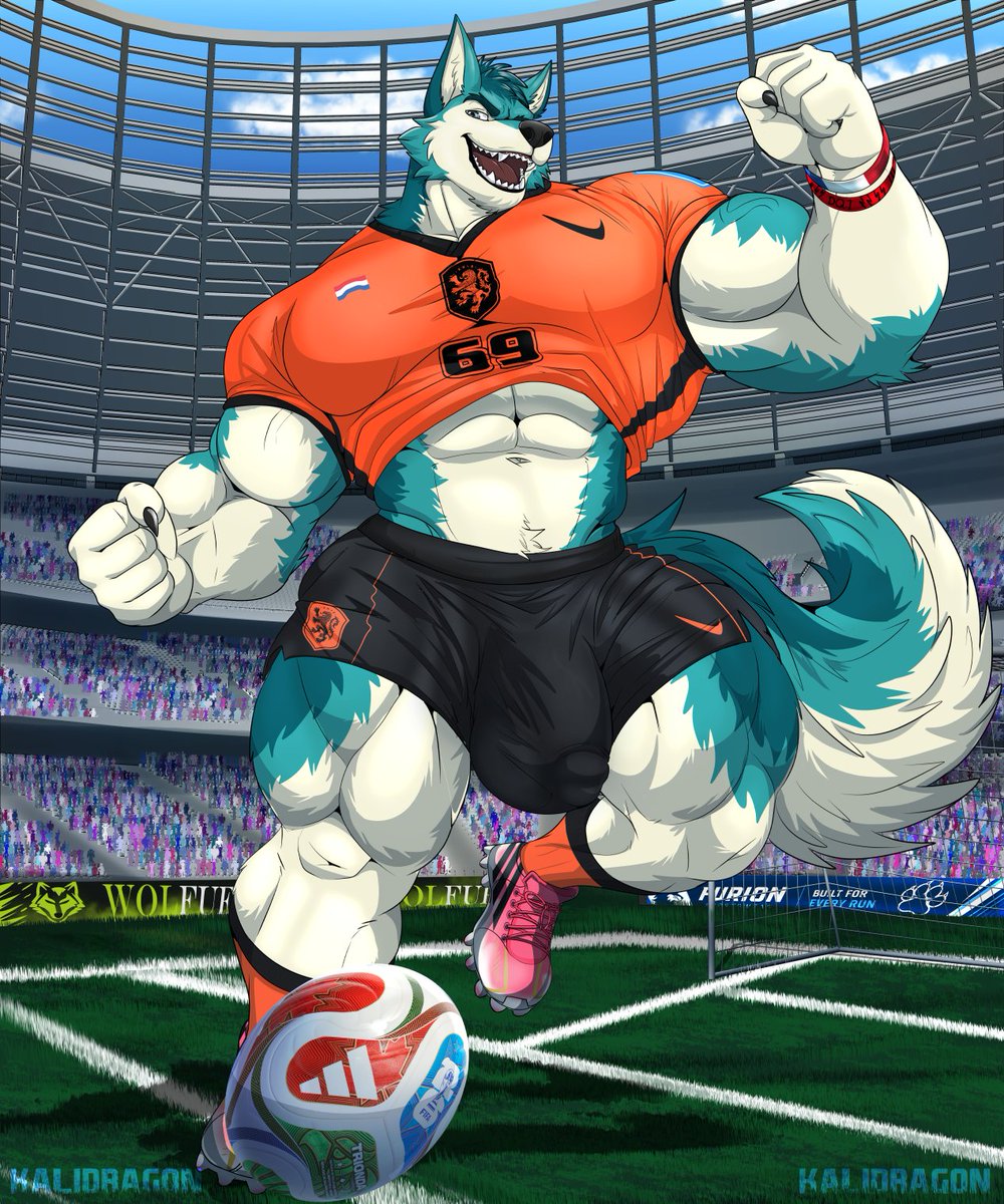KaliDragonX's tweet photo. Yifa 2026 YCH for @koa_husky !  Repping the Netherlands! https://t.co/sEHJ4DemNd