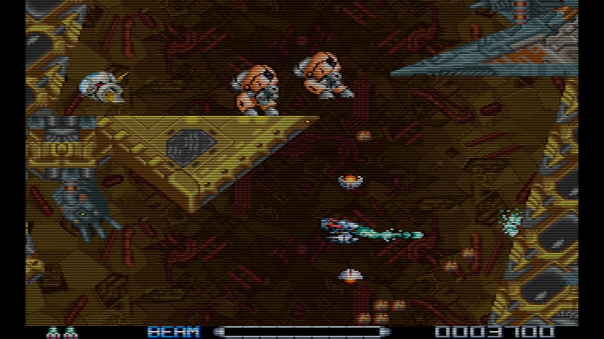 noryfu's tweet photo. R-type3続き。足跡破壊不可、判定無し。理不尽なデバッグ不足をされてしまうと、没入感を損なうので、即刻、やめて、いただきたい。あまりの怒りにプレイに支障をきたしているので、本日はここまで。R-TYPEはもう、駄目なのか。グランゼーラ私の名を消した、あの頃と、同じ、悲壮感の中に。 https://t.co/XNHzoBXhl0