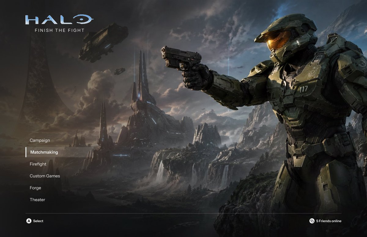 jamirochin's tweet photo. I designed a new halo game menu. Trying to bring back the original halo menu vibes. What do you guys think?

Note: I am not a professional designer, just doing this for fun ;)

@MintBlitz @HiddenXperia 

#halo #halocampaignevolved #HaloFanart https://t.co/Q4vk7WRa1r
