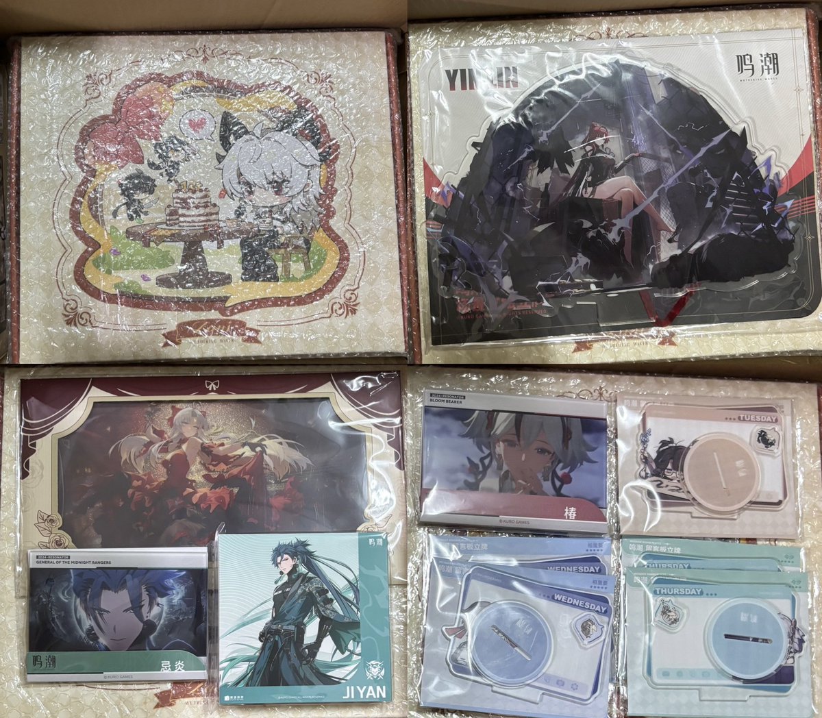 ppdayoshop's tweet photo. (พร้อมส่ง) สินค้า wuwa

- รองเม้าส์ Zani 200฿
- สแตนดี้ Yinlin 100฿
- ชิกิชิ Carlotta 230฿
-  PV Camel/Jiyan 80฿
- พิน Jiyan 100฿
- สแตนดี้จิบิ 50฿

ค่าส่งเริ่ม 40฿

#ppdayoพร้อมส่ง #ตลาดนัดwuwa #ตลาดนัดwutheringwaves https://t.co/luN6FNRFVZ