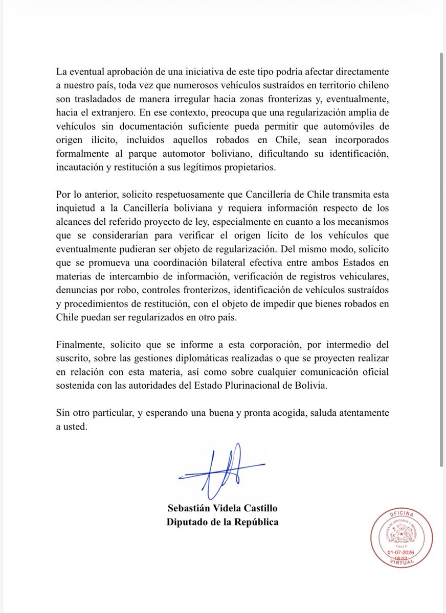 Sebastián Videla Diputado tweet media