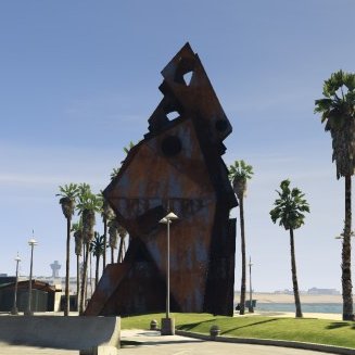 NikTek's tweet photo. GTA VI launching without physical means that if it becomes subject to copyright issues like this example here from the sculpture found in Vespucci Beach that was later replaced in GTA V, some objects and sites could be replaced with future patches and we will never see them again.

This happened only once with GTA V, but the fact that you can get to see the original site only in the launch version means that if the same thing happens in GTA VI, no one will be able to revisit those sites and experience the launch edition of the game which is honestly a shame.

Rockstar Games, i do believe that there is still time to commit to a physical release even if it happens shortly after the game launches in order to avoid early spoilers.

Put the 1.0 version in the disc and let the gamers who still enjoy physical media keep it preserved.