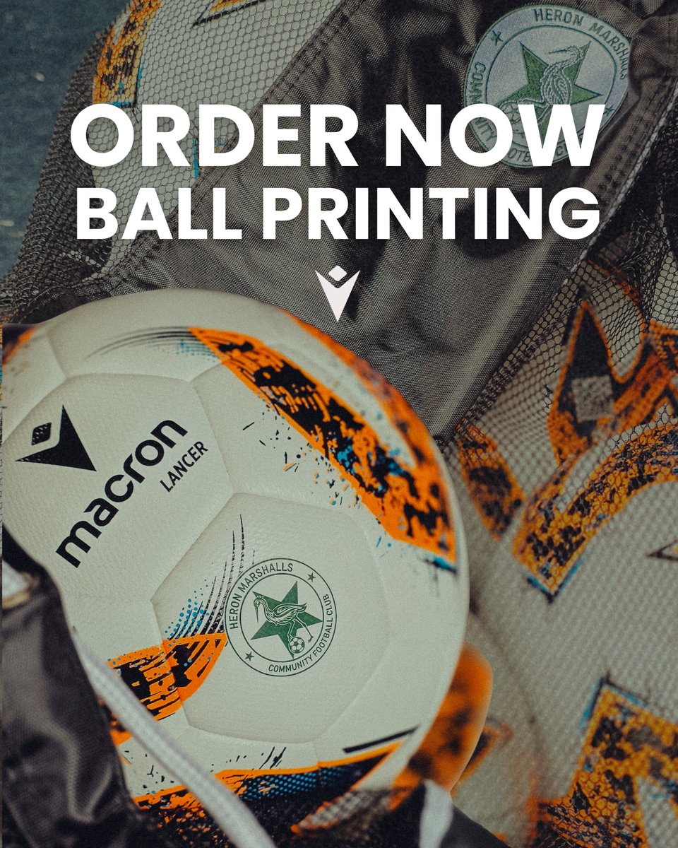 MacronWrexham's tweet photo. Order now ⚽📦

Ball printing available for pre-season - add your club badge to footballs and kit bags for a professional look.

Get in touch to place your order 👇
📩 info@macronstorewrexham.co.uk
📩 sales@macronmerseyside.co.uk

#BecomeYourOwnHero #Macron https://t.co/dhZnmCR9zZ