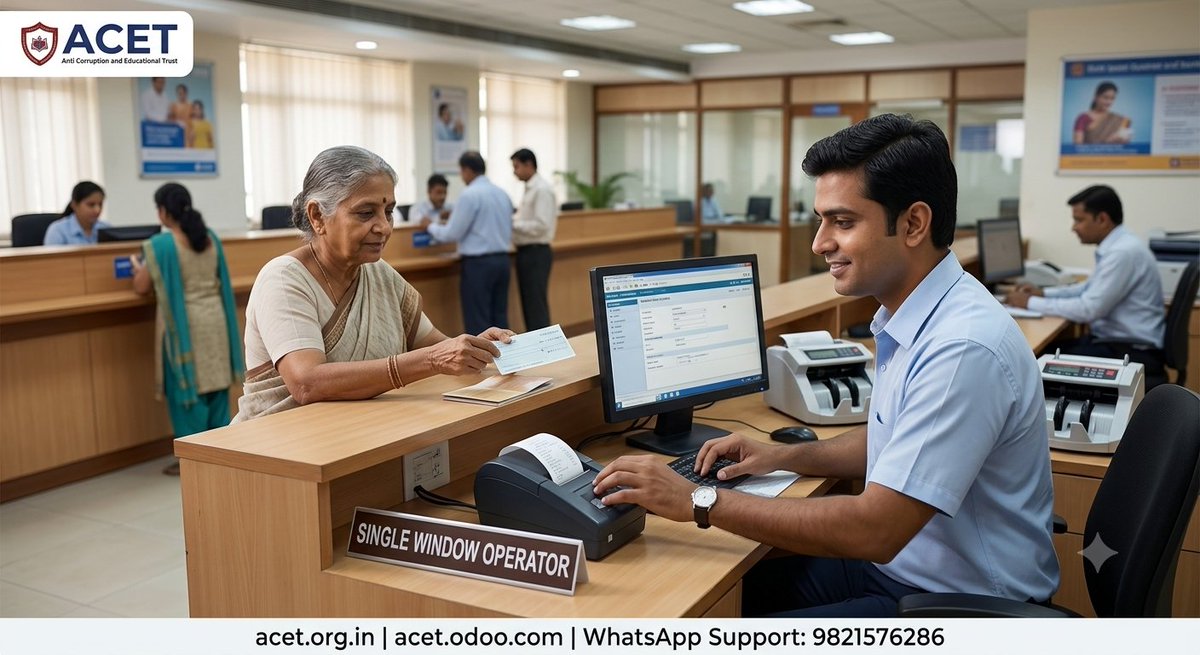 acet_org's tweet photo. 🏛️ Bank counter par cash, cheque clearing aur KYC verification ko Clerks/SWO sambhalte hain.
💼 Salary: Sarkari Clerk ₹45K–₹55K/m | Private Clerk ₹25K–₹40K/m. https://t.co/bjfwiLrSvz