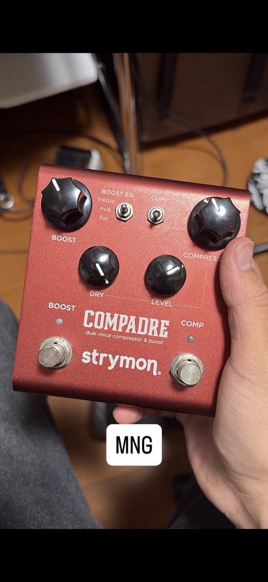 s_r4gt's tweet photo. コンプ買いました
 #ギター  #strymon https://t.co/O7Q0P0rXqn