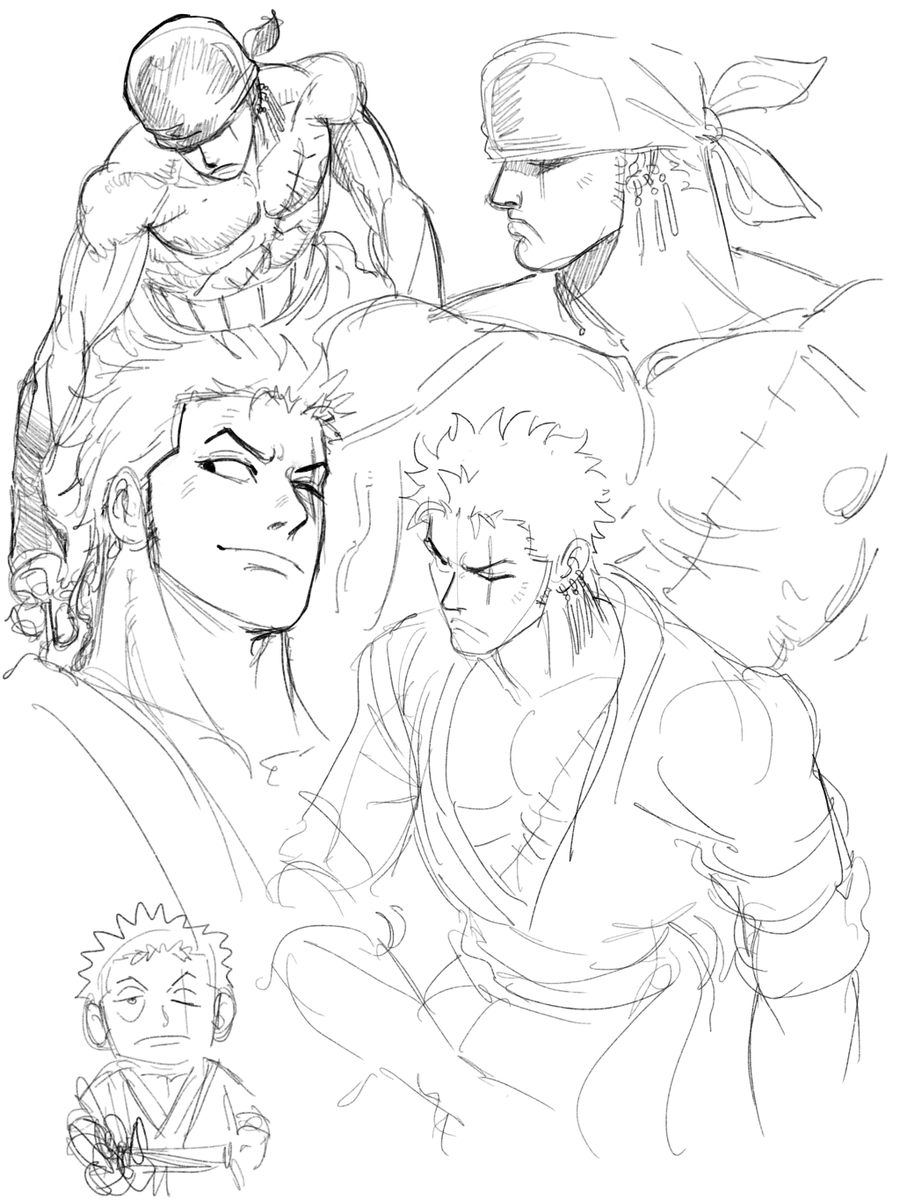 DocileBread's tweet photo. One Piece from memory https://t.co/ehJnUkx7rR