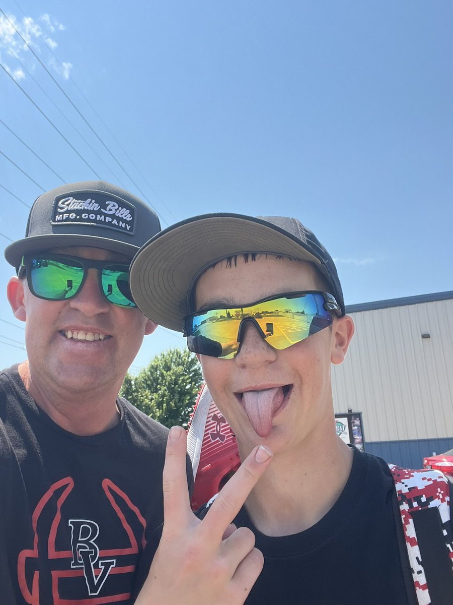 Reese26M's tweet photo. Happy birthday Trevan and Tessa! This is 14! Couldn’t be prouder to be your dad. Making memories. Love you, love you! https://t.co/bJMOck3tWn