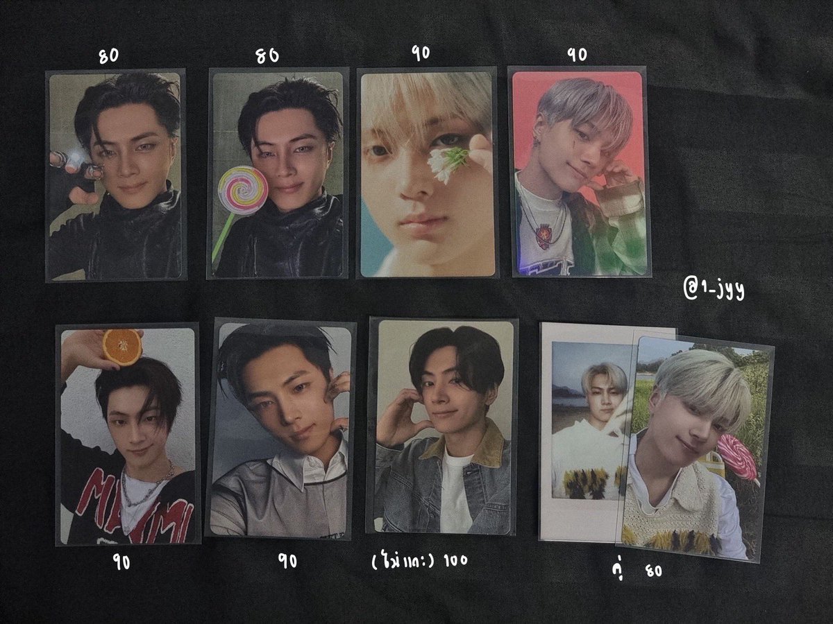 1_jyy's tweet photo. WTS พร้อมส่ง

⋆. 𐙚 ̊ ราคาตามภาพ

.☘︎ ݁˖ ค่าส่ง 40฿

Pls dm/mt (ขอดูเพิ่มเติมได้คับ)
#ตลาดนัดENHYPEN https://t.co/MORGEnjWPg