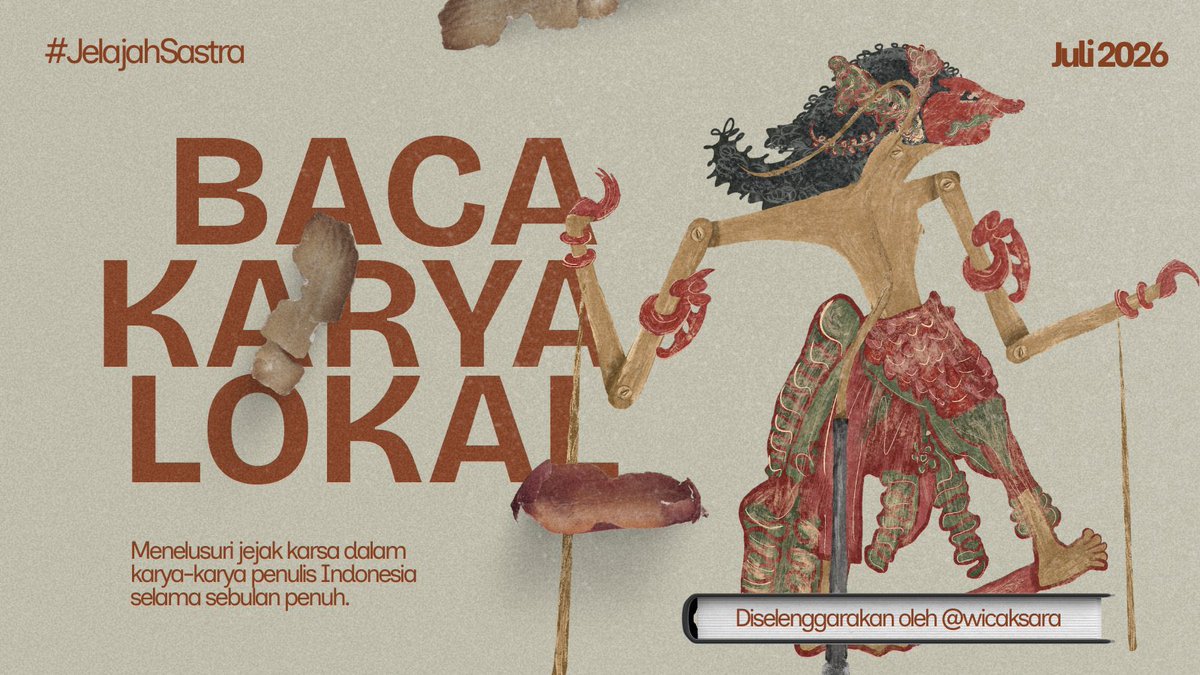 ndoprog's tweet photo. percobaan pertama ikut tantangan membaca: #JelajahSastra https://t.co/YQLVEeJryl