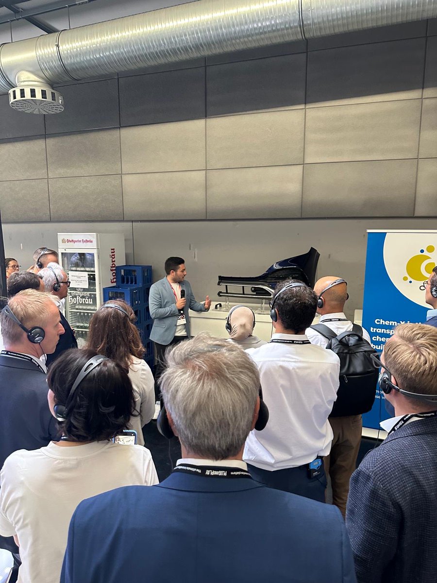 PureCycleTech's tweet photo. Live from Startup Autobahn Expo in Stuttgart!
PureCycle and Motherson just unveiled a Class-A bumper prototype made with 30% recycled polypropylene.
The room was packed for a reason! This is what EU ELV compliance looks like in practice. ♻️🚗
#StartupAutobahn #CircularEconomy https://t.co/xCpadnj8W3