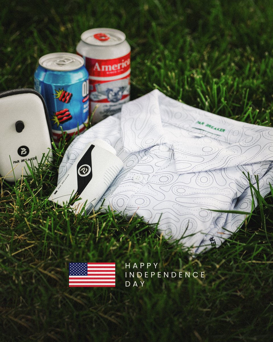 ParBreakerGolf's tweet photo. Fresh-cut fairways. Ice-cold drinks.
Here's to another day well spent.
Happy Fourth of July! ⛳️🦅🍻 https://t.co/iqL6C3wUzD