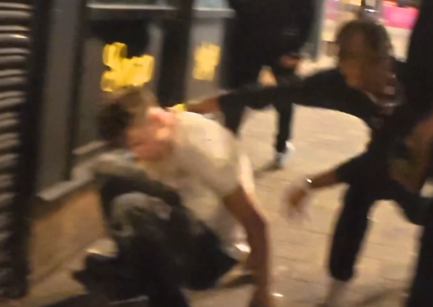 AnthNFS's tweet photo. No, you saw a group of black males attack a white lad, and the police officer jumped on the white guy. Stop talking shit. Drop the charges and investigate why your racist female DEI retard thought it appropriate to arrest the person being attacked. He didn't even hit her either. He tried to grab one of the "attackers," and that just so happened to be a police officer when he turned around.

Turned off the replies because Birmingham police is corrupt as fuck. Protect the blacks, protect the rapey Pakistanis but jail the white man.