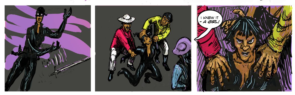 JamesARiel15's tweet photo. El Paso Tales - Page 90. Bottom panels of The Two Spirit’s Tale. All previous pages of The Two Spirit’s Tale and other El Paso Tales stories can be found either in my profile or here: https://t.co/D52XOkQFlO
#comics #indiecomics #digitalart #webcomics #storytelling #graphicnovels https://t.co/2MjD3RqJdg
