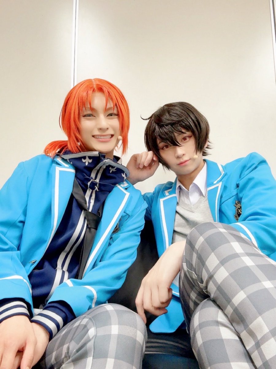 ara_mackey's tweet photo. LEO and RITSU. https://t.co/Cn9uwbV3Fa