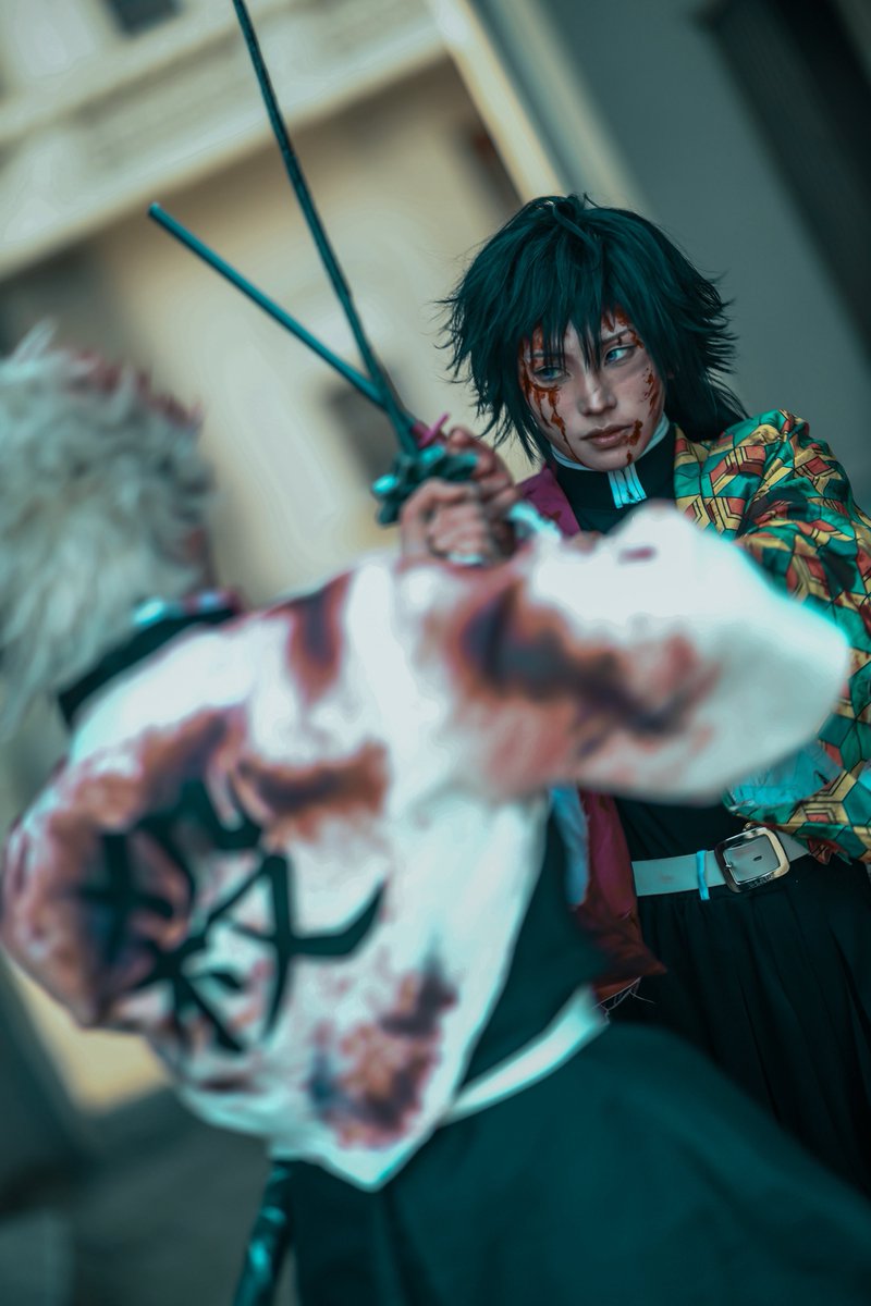 RA_AR_N's tweet photo. cosplay_鬼滅の刃

赫く染まる

不死川実弥 ＠tijyoakanya 
冨岡義勇　R.A.
p.@tamechan_anime 

#ためphoto
#ワープステーション江戸 #麗yers #reiyers
※特別な許可を得て撮影しております https://t.co/hTxqMMaX17
