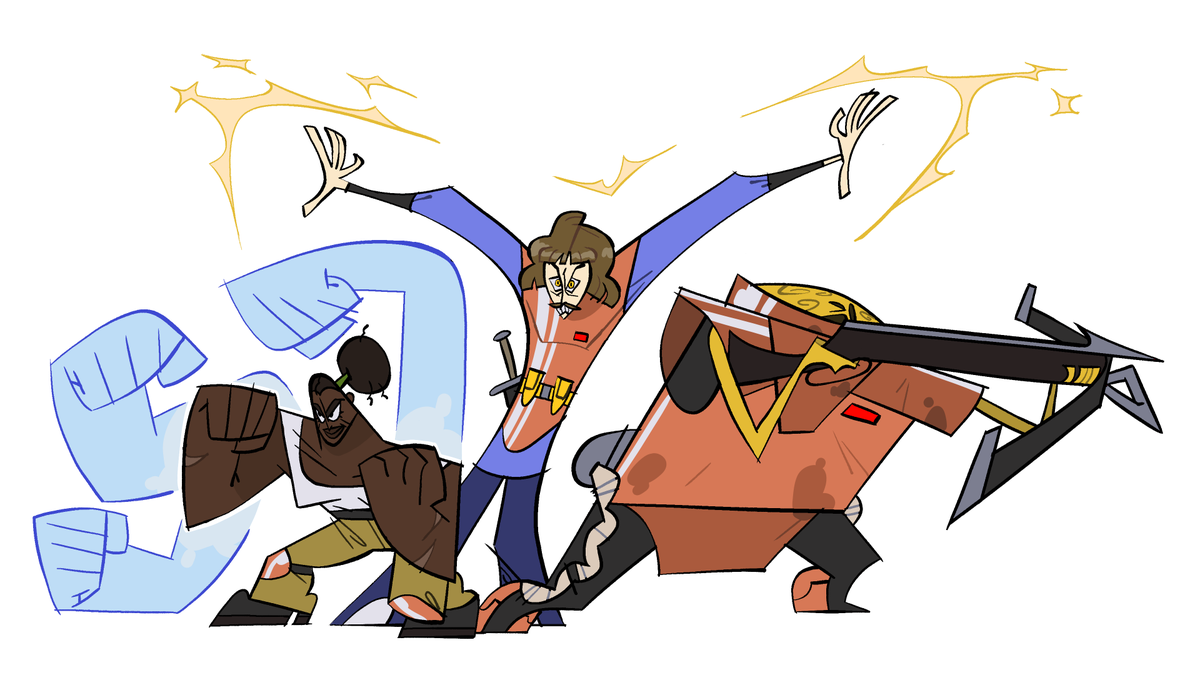 If YOU like what you saw from @M_O_Destruction project so far, consider hiring me for animation or visual development!!