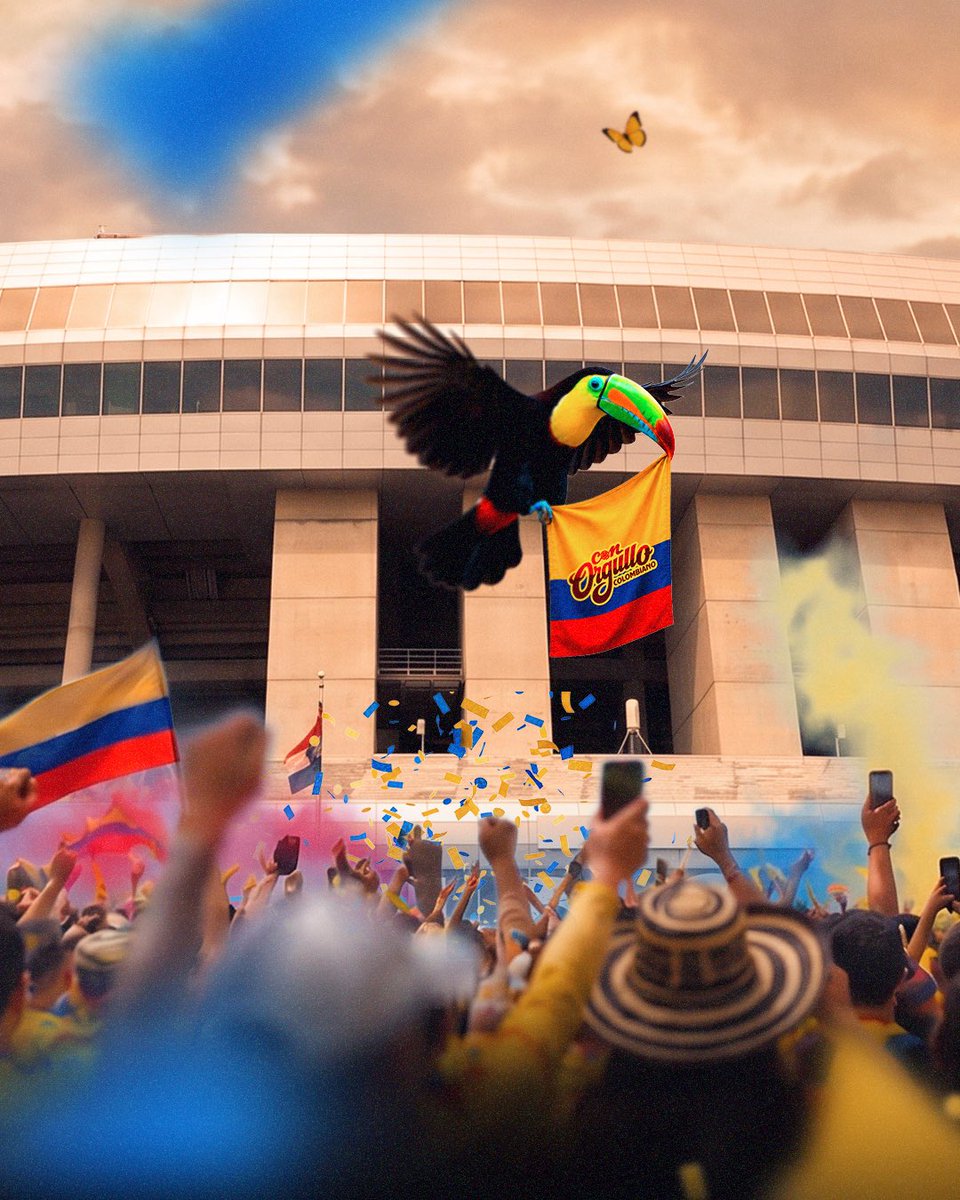 FCFSeleccionCol's tweet photo. ¡𝑀𝑎𝑛̃𝑎𝑛𝑎 𝑠𝑜𝑛 𝑙𝑜𝑠 𝟷𝟼𝑎𝑣𝑜𝑠, 𝑐𝑜𝑛 𝑡𝑜𝑑𝑎, 𝑐𝑜𝑛 𝑂𝑅𝐺𝑈𝐿𝐿𝑂 𝐶𝑂𝐿𝑂𝑀𝐵𝐼𝐴𝑁𝑂!

🆚 🇬🇭
🗓️ Viernes 3 de julio
🕞 8:30 pm (hora COL)
🏟️ Kansas City Stadium, Kansas City (Estados Unidos)
🏆 Copa Mundial de la FIFA 2026
📺  Fútbol RCN, App Canal RCN- Gol Caracol, Ditu 

#ConOrgulloColombiano🇨🇴