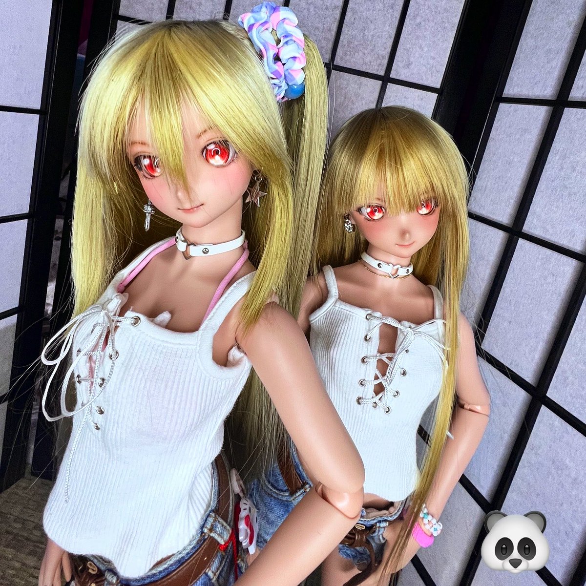 morino_kobo_p's tweet photo. こんばんはパンダです🐼
カスタムヘッド2個同時に作ってました

先程完成しました😮‍💨

これで森の工房メンバーが2人増えました
写真を撮影したら投稿します٩( 'ω' )و

今日も有難うございました٩(ˊᗜˋ*)و
明日もよろしくお願いします🙇
#もりっ子
#うちの子かわいい
#カスタムヘッド https://t.co/Jbq1TEfVdd