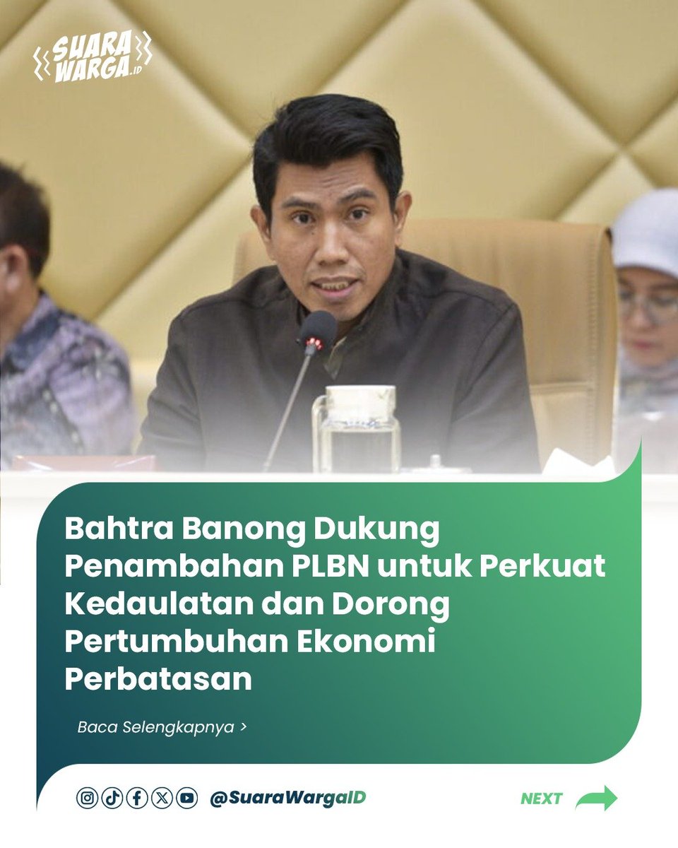 brunommip's tweet photo. Bahtra banong dukung penambahan PLBN untuk perkuat kedaulatan dan dorong pertumbuhan ekonomi perbatasan https://t.co/9SEp1oVIxf