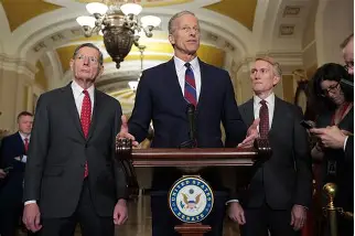 MarkGaska's tweet photo. James Lankford: Our Freedom Allows Faith to Thrive in America https://t.co/2C6KLHLOXT via @BreitbartNews 
Respectfully, Senator how about an American tribute by getting Thune and Barrasso of their asses to pass the SAVE act by nuking the filibuster. https://t.co/E1MA8qrc0e