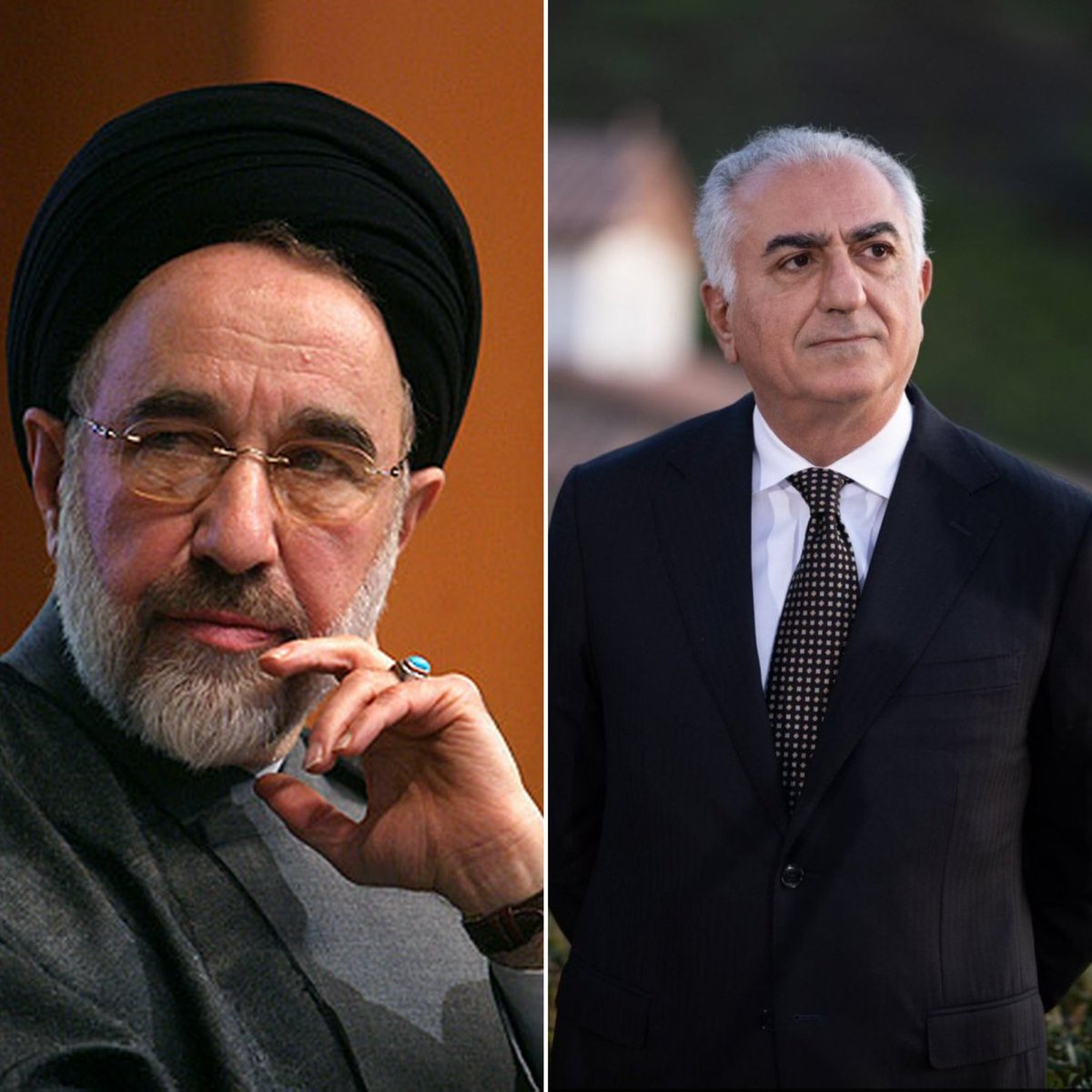 shahhera11's tweet photo. هیچ وقت یادتون نره 

خاتمی ۱۵ سال پیش میگفت؛ 

اگر جکهوری اسلامی  بیوفته من باید برم ته صفی باایستم که پهلوی اول صف ایستاده😏

پس شک نکنید تنها آلترناتیو واقعی که جمهوری اسلامی ازش وحشت داره شاهنشاه رضاشاه دوم هستن❤️
#جاويدشاه‌ https://t.co/cSHfkUcdB4