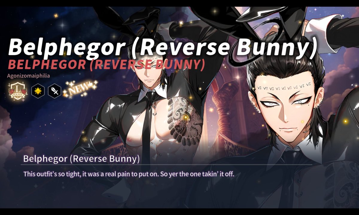 AwesomeVampireL's tweet photo. About time... Finally got my very first Belphegor card 🥺🖤 and in my first 10 pulls too. 🥳🙌🏻
Just missing an Asmodeus now https://t.co/5IRhRnEub0