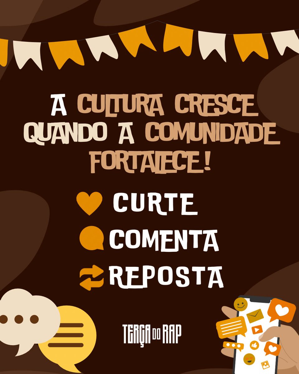 tercadorap's tweet photo. 🌽🎤 Ô de casa! O Rap, Roça e Poesia tá chegando! ❤️‍🔥

Pra começar esse arraiá cultural, na terça (14/07), às 18h30, tem o Slam – Eco das Ruas

🌽 Cola com a gente e vem fazer parte dessa experiência!

#RapRoçaEPoesia #TerçaDoRap #Slam #PoesiaMarginal #HipHop #CulturaPeriférica https://t.co/Wbc5CXxE4E