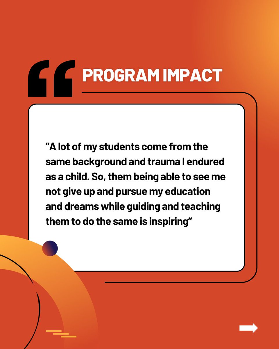 WLC_DE's tweet photo. Meet Jazzmine Harmon! 🙌 After overcoming breast cancer and depression, she is pursuing her bachelor’s degree while developing “Transitions,” a performing arts &amp; mental health program! By chasing her own dreams, she inspires her students to chase theirs! Keep it up, Jazzmine! 🎓 https://t.co/zFKx2Io70M