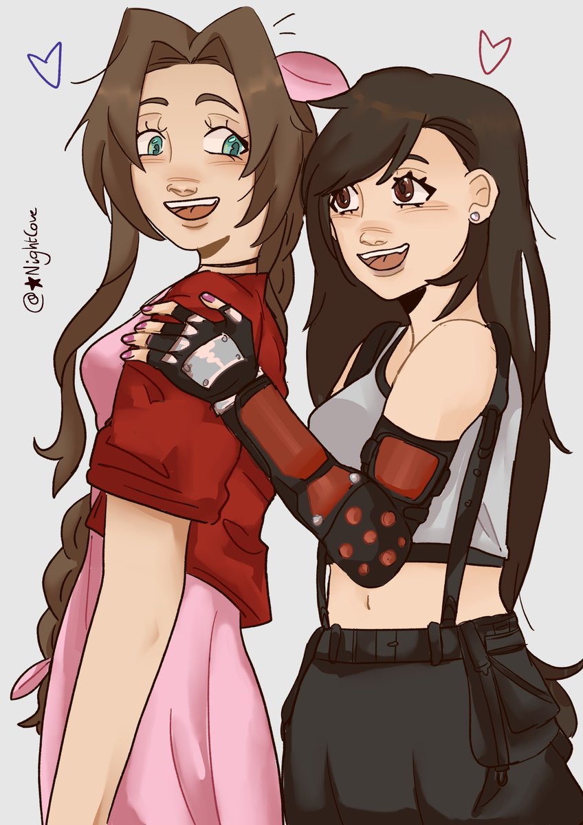 StarNightCove's tweet photo. I forgot how much I love their dynamic :D

#aerti #FF7 https://t.co/jsL4pYGBbz