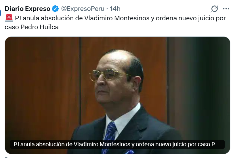 DanteBobadilla's tweet photo. Siguen con los juicios de nunca acabar. ¿Saben cuándo le ha costado al Estado mantener todos estos juicios de persecución política y militar por hechos de hace 40 años? Más de lo que cuesta mantener a Petroperú en una década. https://t.co/Zorsvti0uK