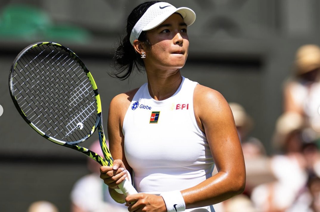 PredictBase's tweet photo. Alex Eala 🇵🇭 emerges victorious over Maya Joint 🇦🇺

A slow start but a dominant finish to advance to the third round of the Wimbledon. https://t.co/3lE1TBsTf0